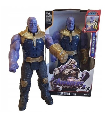 DUŻA FIGURKA THANOS 30CM DŹWIĘK ŚWIATŁO 