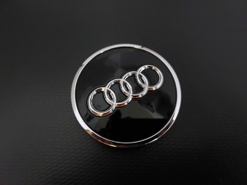 Dekielki, AUDI OE 60mm, 8W0601170A, Czarny połysk