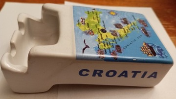 Chorwacja Croatia popielniczka ceramiczna 