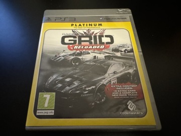 Race Driver GRID Reloaded PS3 Platinium jak nowa!