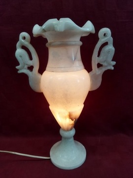 Lampa alabastrowa 48cm lampka 163545