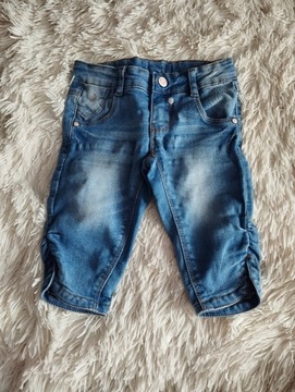 Krótkie spodenki z jeansu r.104