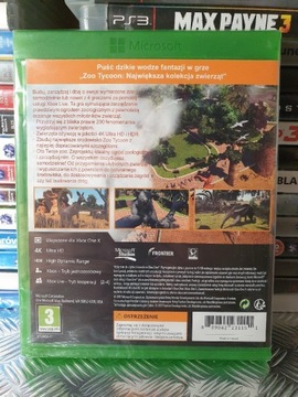 Xbox One S X Zoo tycoon PL Nowa !