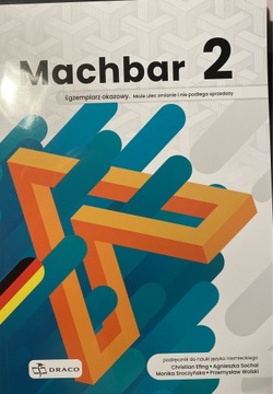 Podręcznik Machbar 2 // egzemplarz okazowy //j.nie