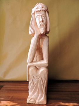 Jezus Frasobliwy wys. 34cm