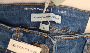 Spodnie dżinsowe dziecięce Tom Tailor granatowe r.11