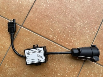 Adapter Przejściówka Haka USA 4 pin na PL 7pin 