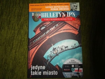 Biuletyn IPN 6 2018 Jedyne takie miasto + płyt DVD