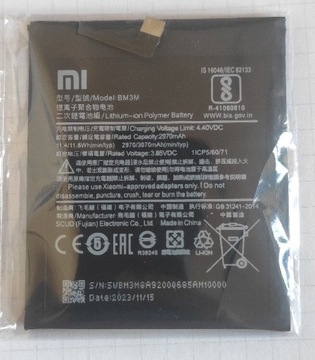 Bateria Xiaomi MI 9 SE nowa