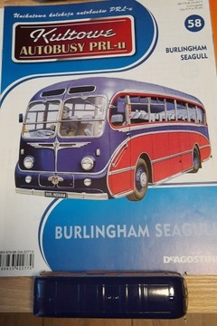 Kultowy autobus Burlingham Seagull - skala 1:72