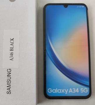 Nowa atrapa Samsung A34 5G czarna A346 