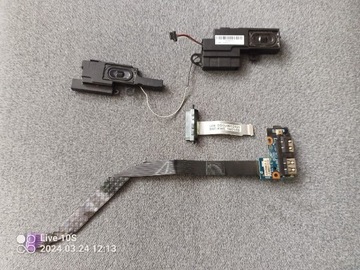 Złącze moduł USB, głośniki SAMSUNG NP350E7C 17,3'
