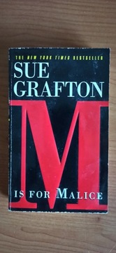 "M" is for Malice Sue Grafton