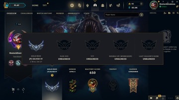 League of legend account 468 lvl EUNE