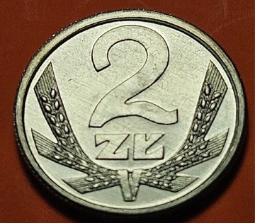 2 ZŁOTE 1990 Aluminium  - mennicze