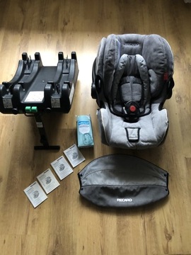 Fotelik samochodowy RECARO + baza isofix