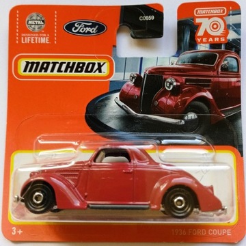 Matchbox 1936 FORD COUPE NOWY !!!