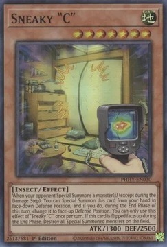 Yu-Gi-Oh - Sneaky "C" PHHY-EN030 (SR)