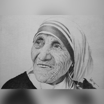 Matka Teresa z Kalkuty - portret