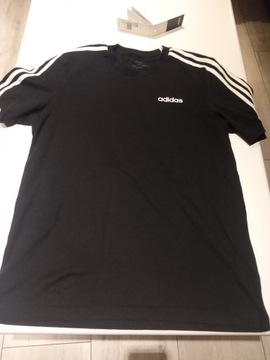 Koszulka czarna Adidas r. M 100%bawelna