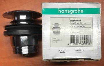 Hansgrohe komplet odpływowy Push-Open G1 1/4 
