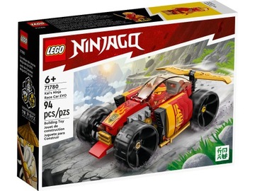 LEGO Ninjago 71780-Samochód wyścigowy ninja Kaia 