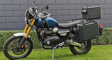 Kufry + Stelaż Triumph Scrambler 1200