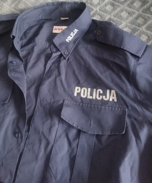 Koszula z długim rękawem policja
