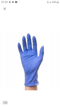 rękawiczki nitrylowe 10 szt