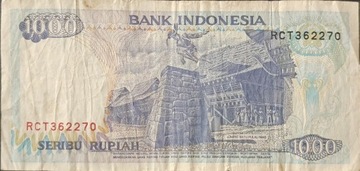 1000 Seribu Rupiah Indonezja 