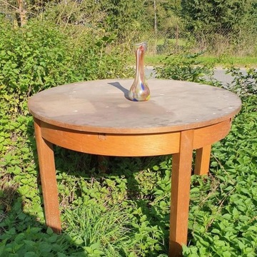 Stół drewniany rozkładany- antyk 