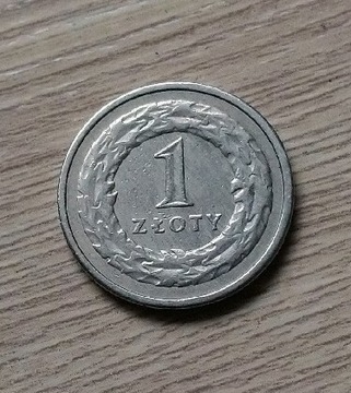 Moneta 1 zł 1990 rok 