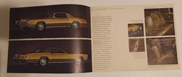 1968 Cadillac prospekt -standardowy katalog