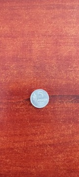 Moneta 5 groszy 1971 PRL