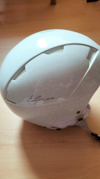 Kask narciarski biały Elan rozmiar 60-61 