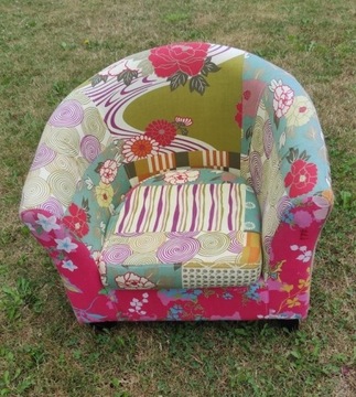 Fotel tapicerowany dziecięcy 