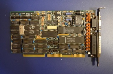 Kontroler D-SUB 25p i RS232 ISA