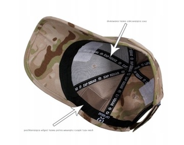 czapka taktyczna z daszkiem- baseballówka Multicam