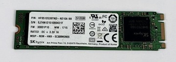 Dysk SSD Hynix 512GB M.2 SATA