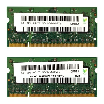 PAMIĘĆ RAM HYMP112S64CP6-S6 2x1GB DUAL DDR2-800