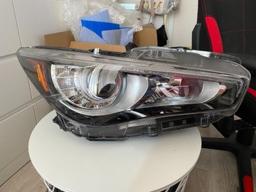 Lampa prawa Full LED Skrętna Infiniti Q50 USA 