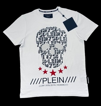 Philipp Plein Couture z kamieniami t shirt L