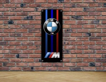 Baner plandeka BMW M Power performance 150x60cm m3