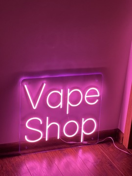 Neon Flex Napis Do Sklepu "Vape Shop"
