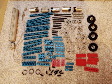Lego Technic 8050 Zestaw z silnikiem + baterie