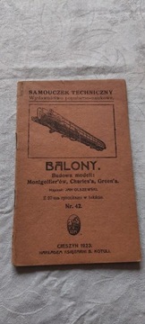 Samouczek techniczny - Balony Cieszyn 1923 r.