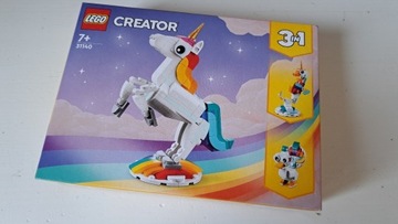 LEGO 31140 Creator 3w1 - Magiczny jednorożec  >>> NOWE <<<