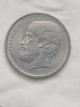 404 Grecja 5 drachm, 1984