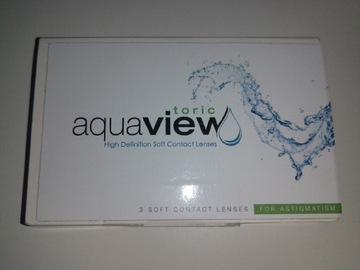 Soczewki aquaview toric 