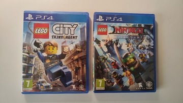 GRA PS4 LEGO CITY TAJNY AGENT + NINJAGO VIDEOGAME